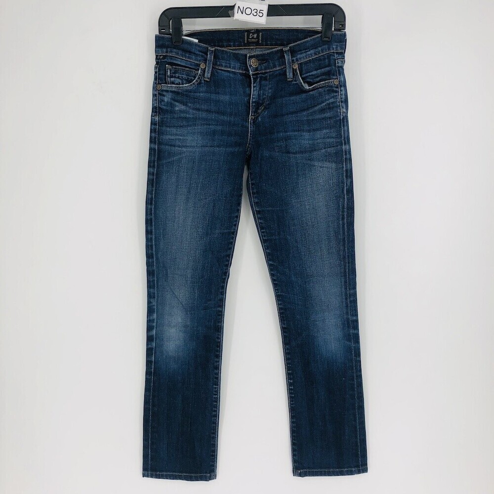 Citizen of Humanity Women's Blue Cotton Regular Fit Denim Jeans Pant Size 26